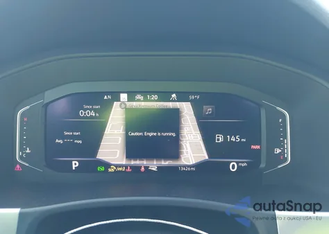 2023 Volkswagen Atlas Cross Sport 3.6L V6 Sel/3.6L V6 Sel R-Line Black z USA, uszkodzony, nr VIN 1V2SE2CA8PC207558